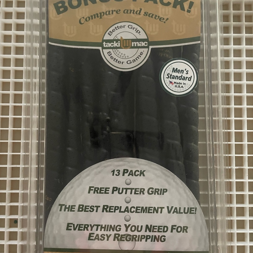 Tacki-Mac Men's Standard Golf Grips 13-Pack